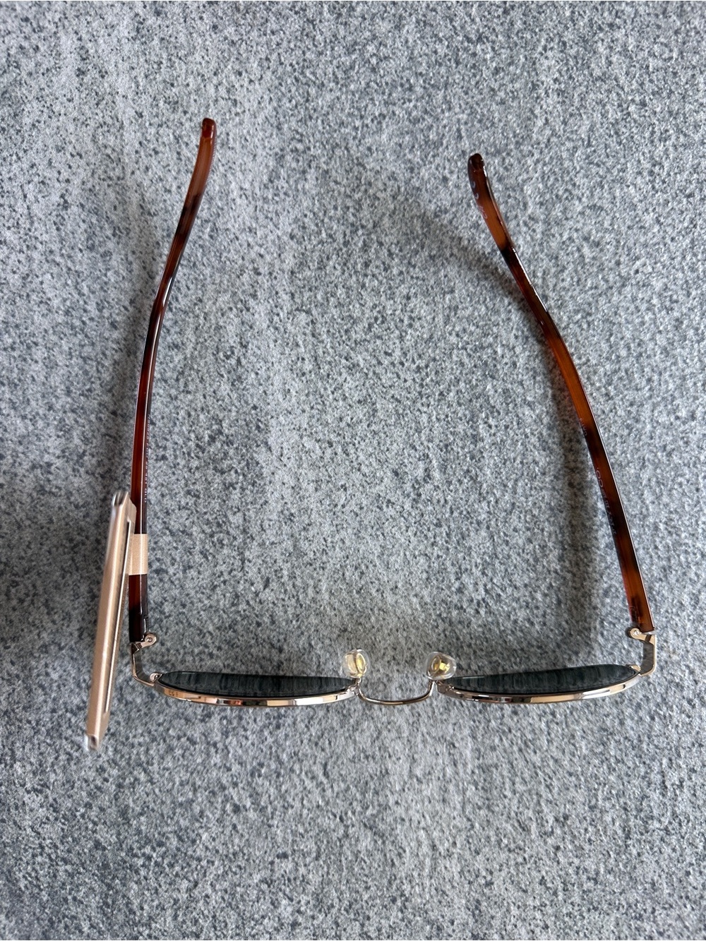 NWT FRYE Savannah Women’s Sunglasses Gold Tortoiseshell Slim Oval Frame No Case - Picture 9 of 10